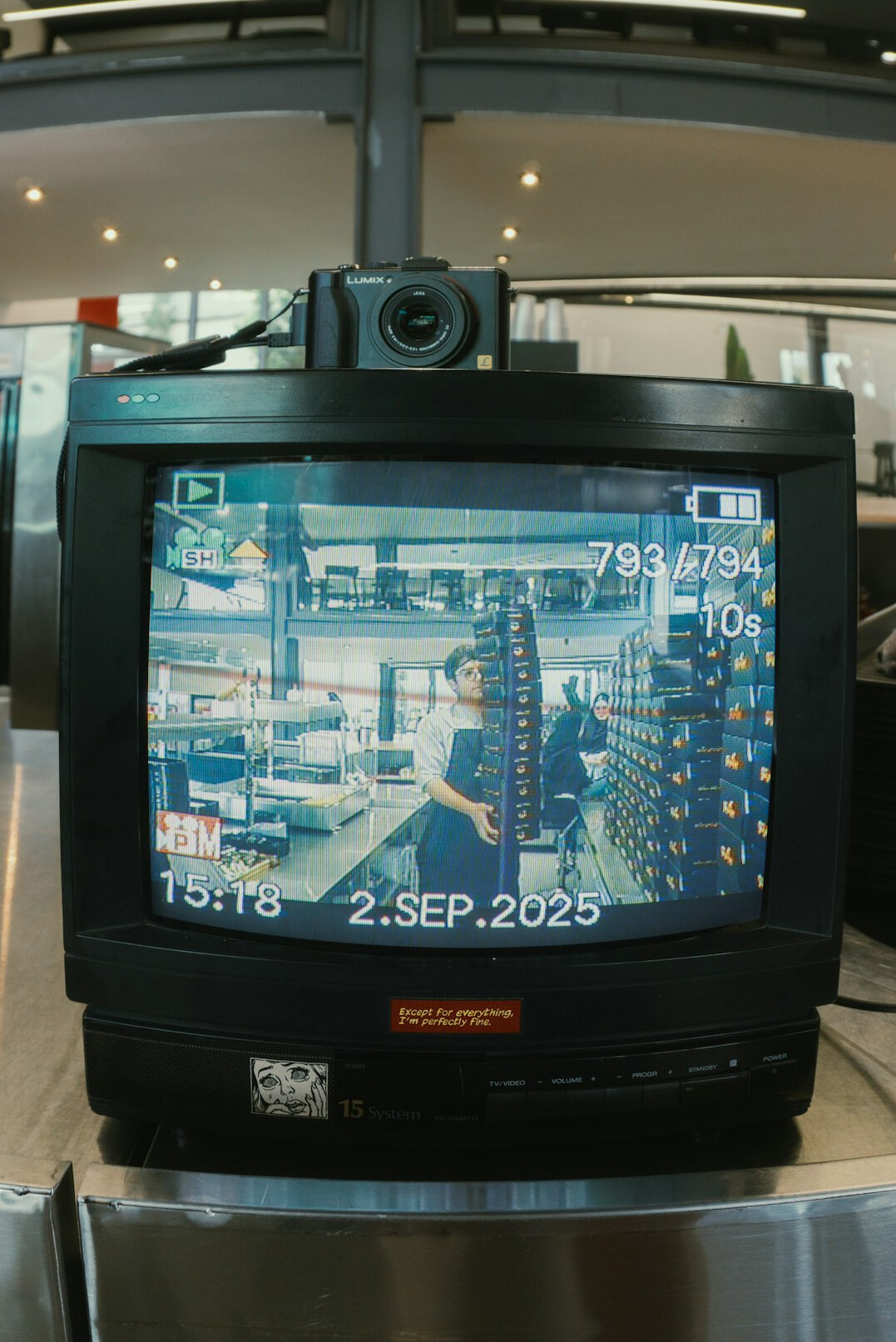 cctv monitor screen