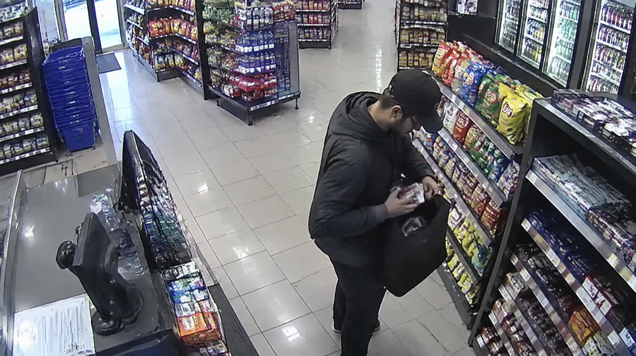store surveillance camera footage